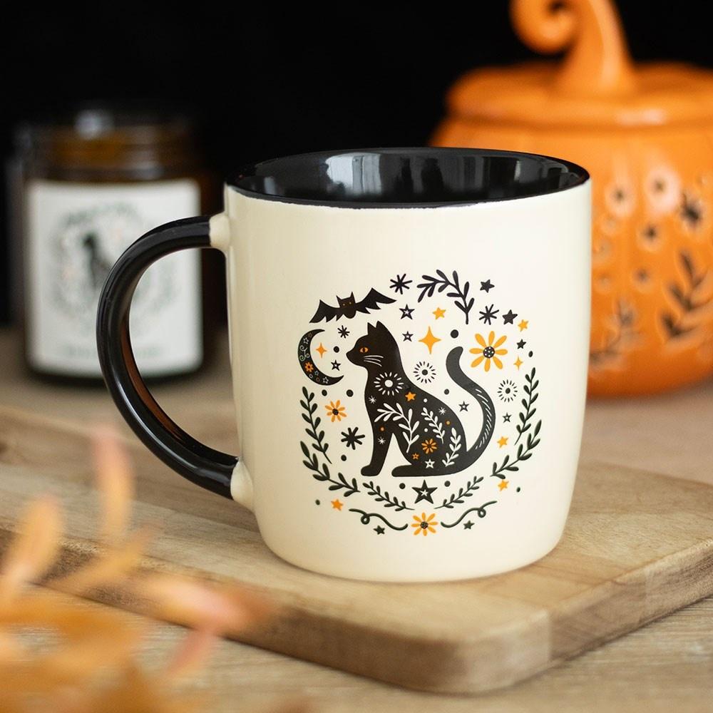 Something Different - Frightful Folk Cat Mok/beker - Multicolours